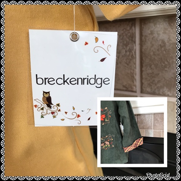 NWT Breckenridge shirt set, size M - Picture 6 of 7
